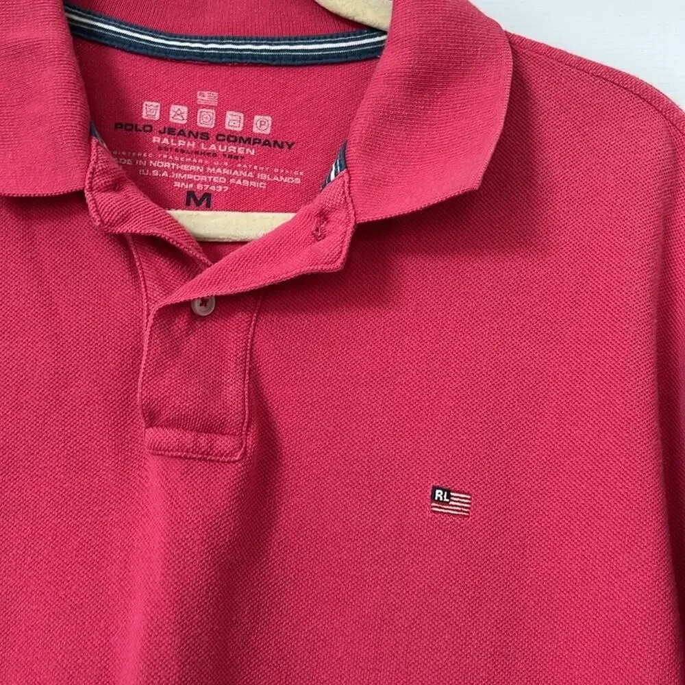 Vintage Ralph Lauren Red‎ Polo
